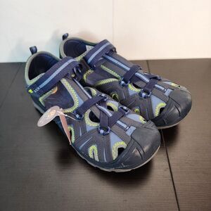 Merrell Hydro‎ Choprock Kids Water Sandals Navy Blue Lime MY53375 Size 7M New